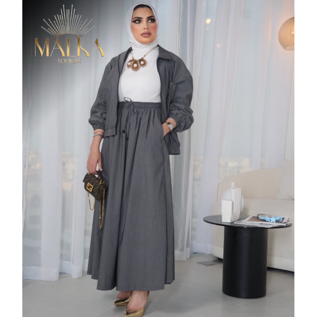 مالكا بوبلين زارا - رمادي — 5
