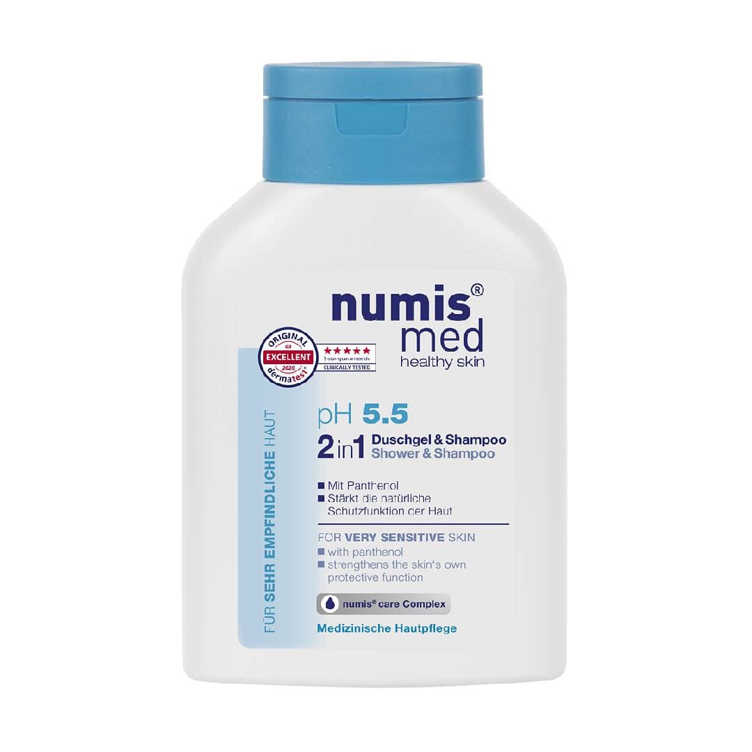 NUMIS MED Shower & Shampoo 2in1 pH 5,5, 200ml