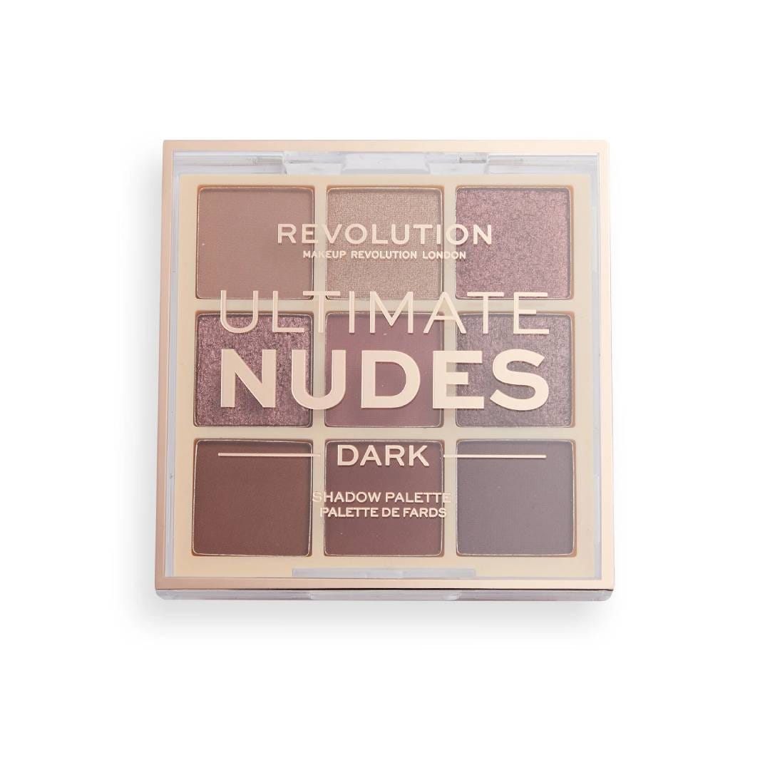 REVOLUTION Ultimate Nudes Shadow Palette Dark